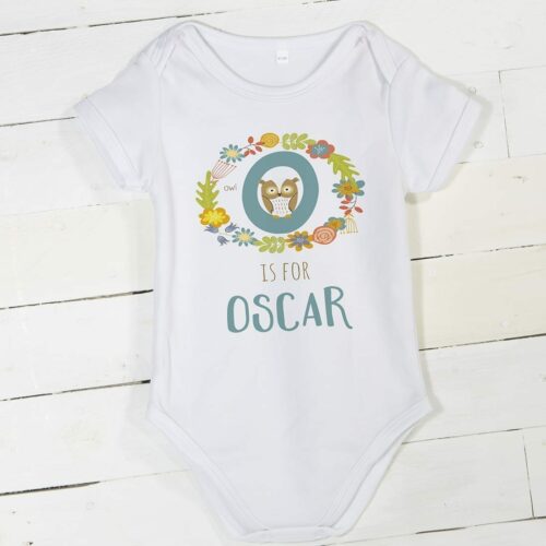 Animal Alphabet Babygrow
