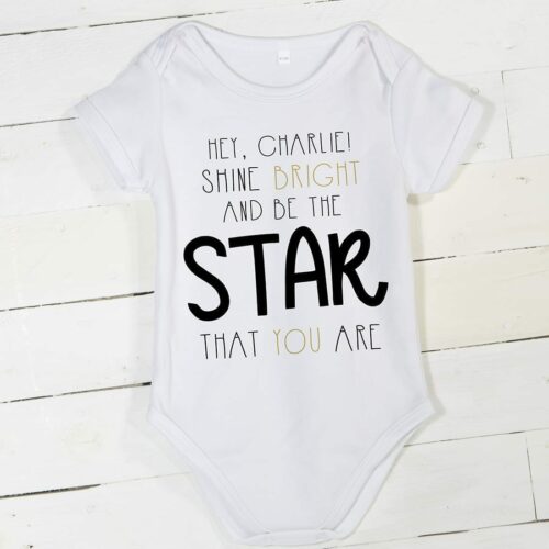 Shine Bright Babygrow