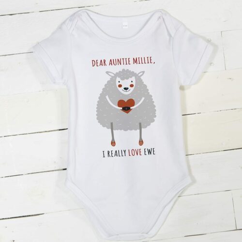 Really Love Ewe Babygrow