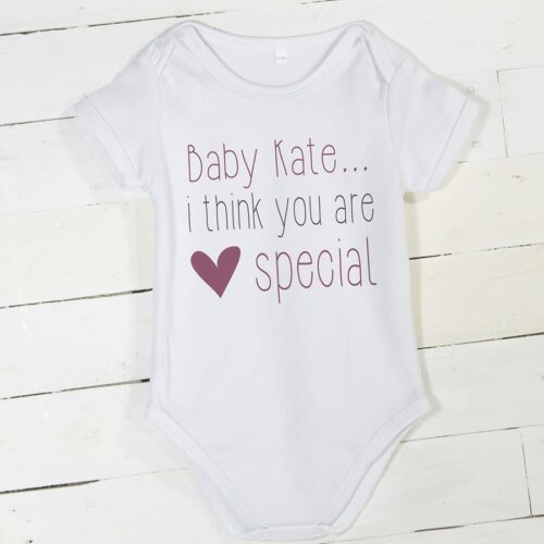 I Think You Are Special Babygrow