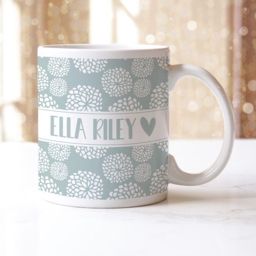 Soft Spring Blue Ceramic Mug