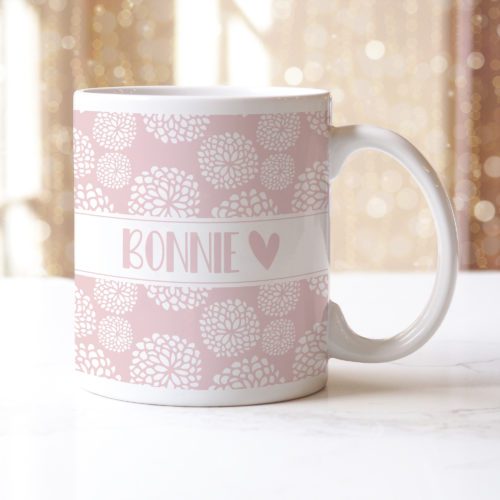 Soft Spring Light Pink Ceramic Mug