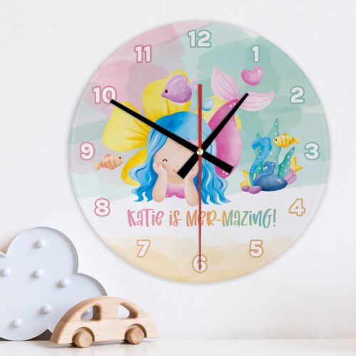 Mermazing Mermaid Wall Clock