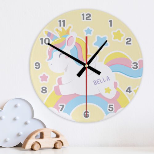 Sweet Unicorn Wall Clock