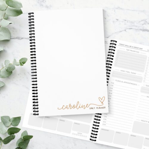 Dainty Heart Daily Planner