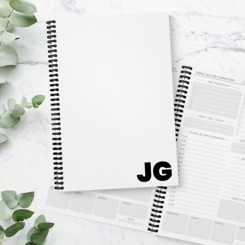 Monogram Modern Daily Planner