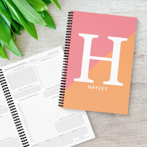 Split Colour Candy Daily Planner