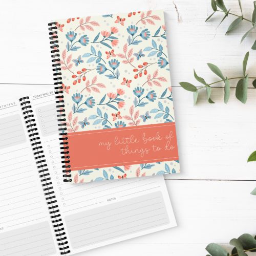 Butterfly Garden To Do List Book