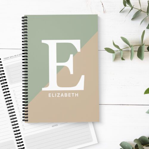 Split Colour Natural To Do List Book