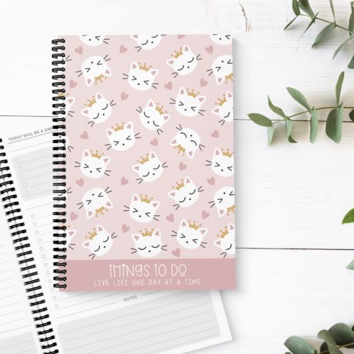 Royal Kitten To Do List Book