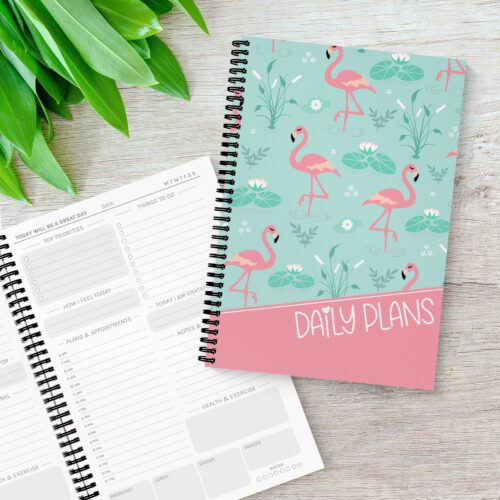 Fancy Flamingo Daily Planner