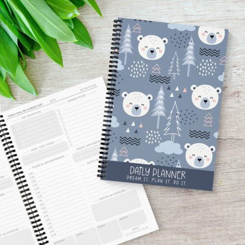 Winter Bear Daily Planner