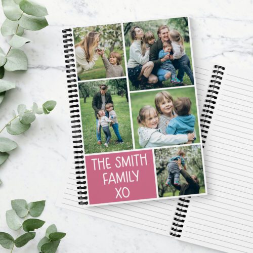 Five Photo Notebook