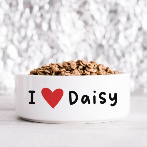 I Heart My Pet Pet Bowl