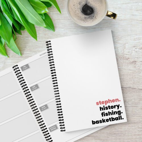 Name My Favourites 2026 Diary