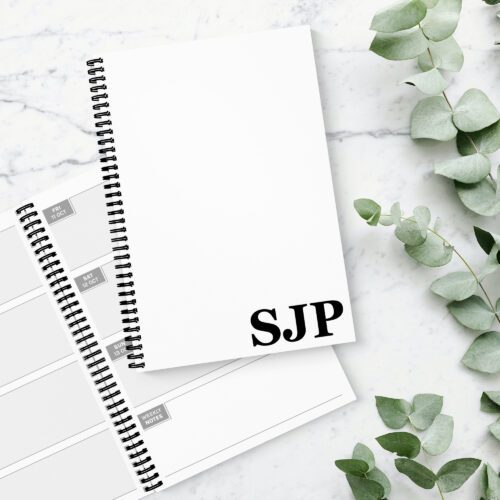Monogram Serif 2026 Diary