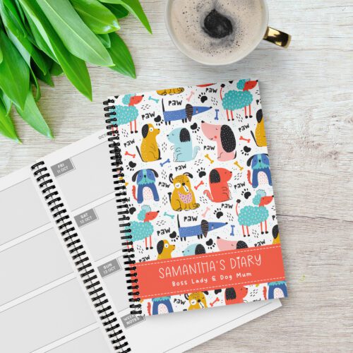 Pawsome Dogs Personalised 2026 Diary
