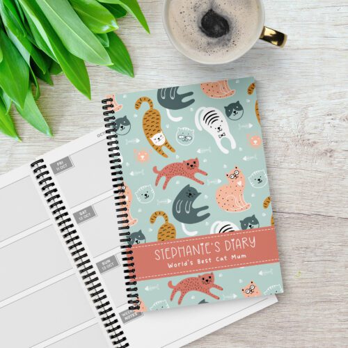 Kitty Cat Personalised 2026 Diary