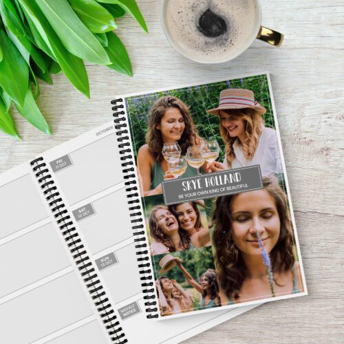 Modern Badge Photo 2025 Diary