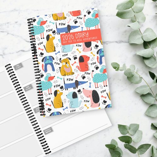 Pawsome Dogs 2026 Diary