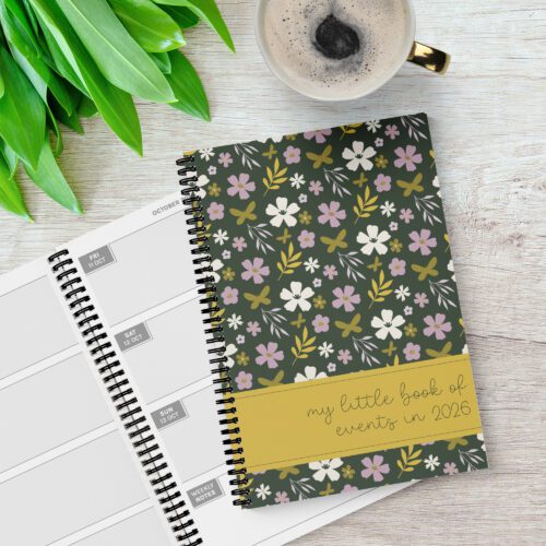Vintage Floral 2026 Diary
