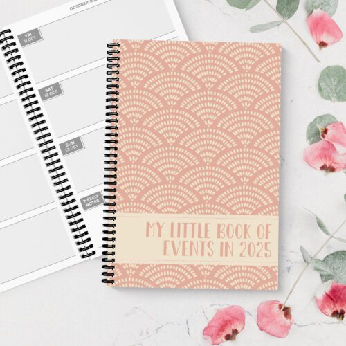 Boho Dark Delight 2025 Diary