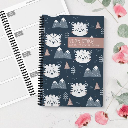 Tranquil Tiger 2025 Diary